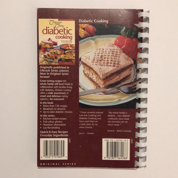 Company’s Coming Diabetic Cooking Jean Pare Cookbook - Picture 8 of 8